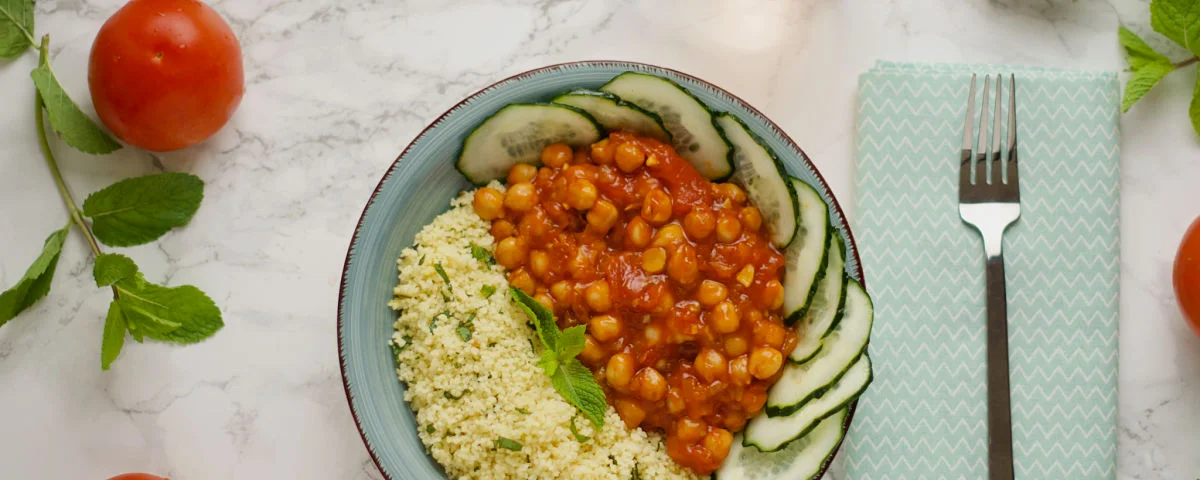 Kit de receta Estofado picante de garbanzos marroquies